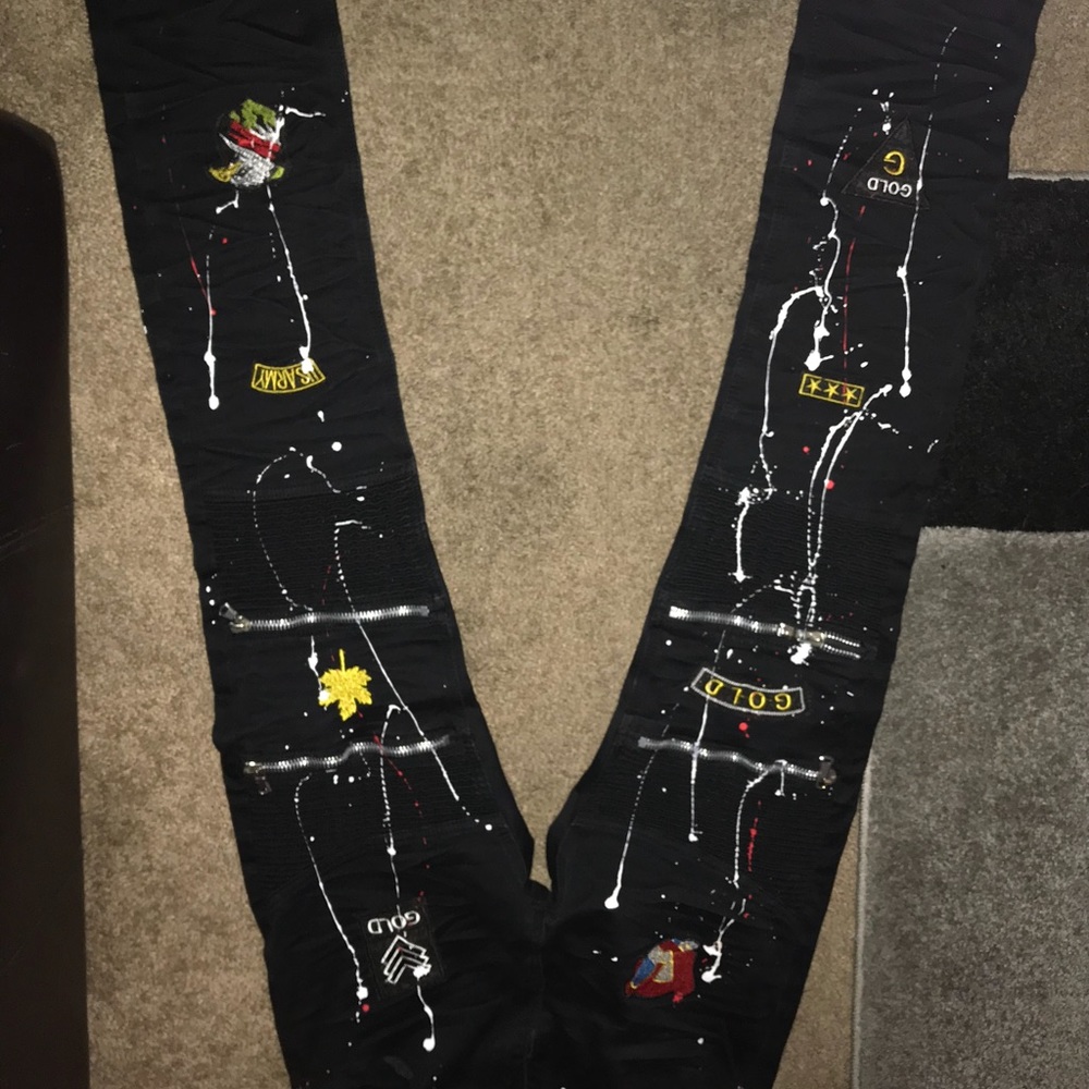 Black Gold Brand Custom Jeans